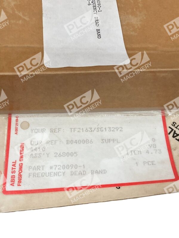 ABB Stal Frequency Dead Band Module 720090-1 - Image 4