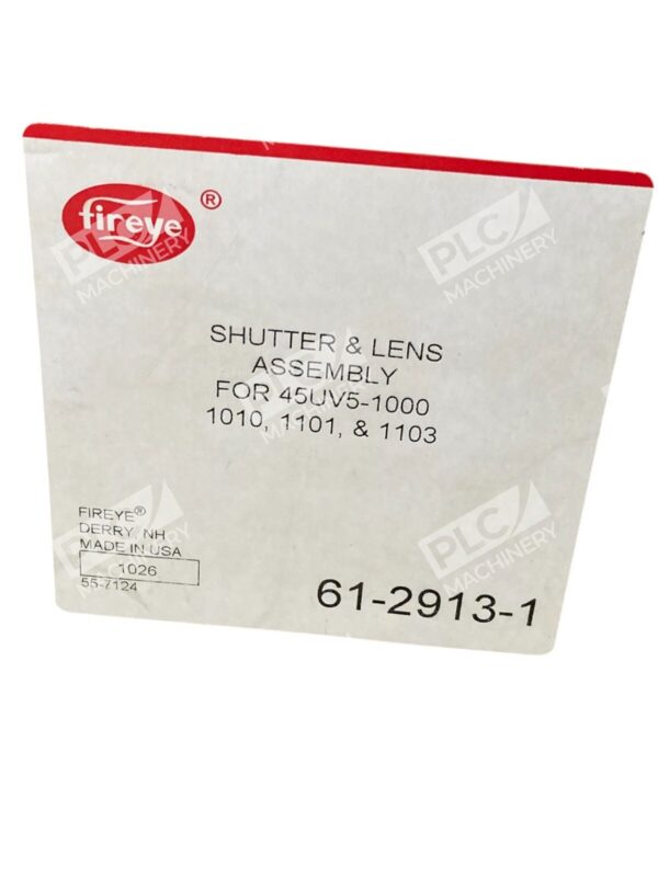 Fireye Shutter & Lens Assembly For 45UV5-1000 1010, 1101 & 1103 61-2913-1 - Image 2