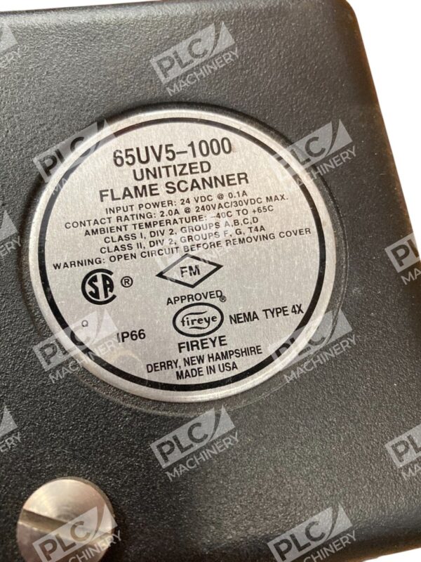 Fireye Unitized Flame Scanner 65UV5-1000 - Image 6