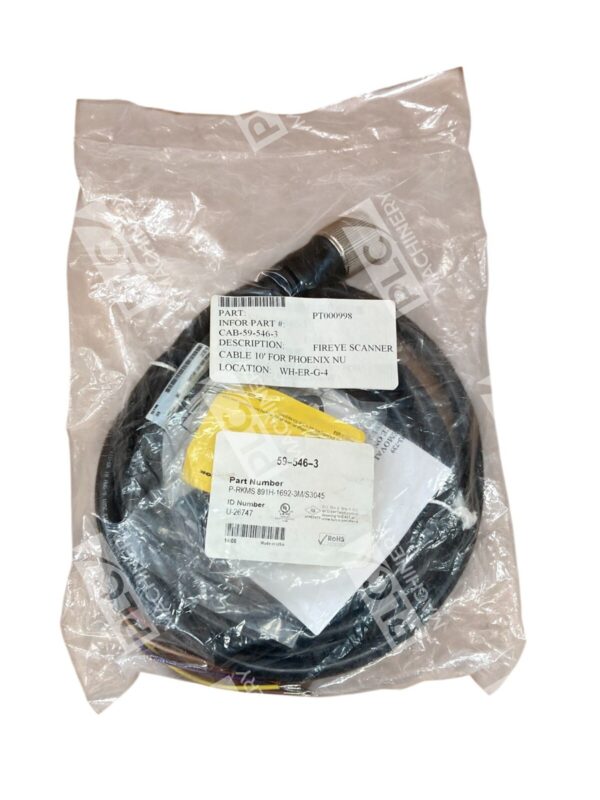 Fireye 10Ft P-RKMS 891H-1692-3M/S3045 Cable 59-546-3