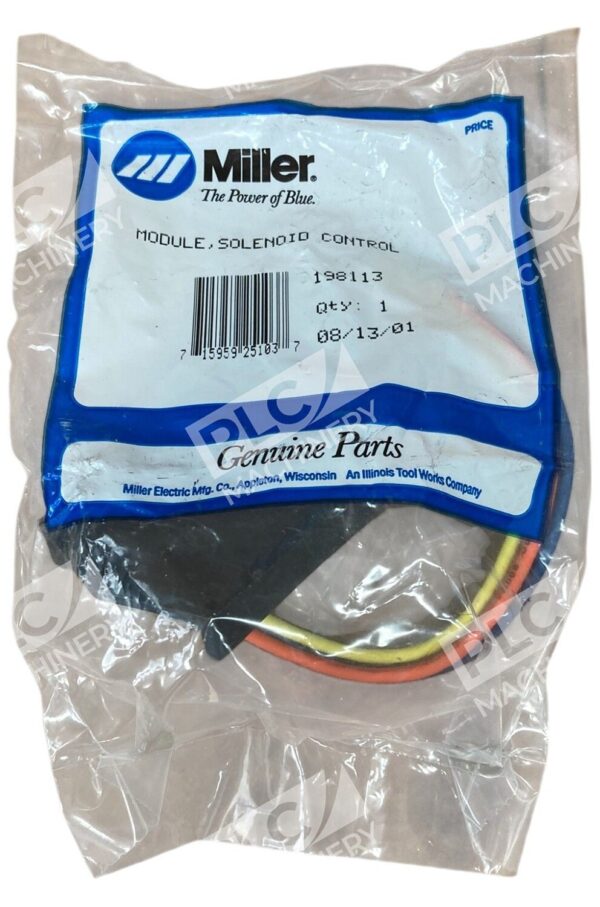 Miller Solenoid Control Module 198113