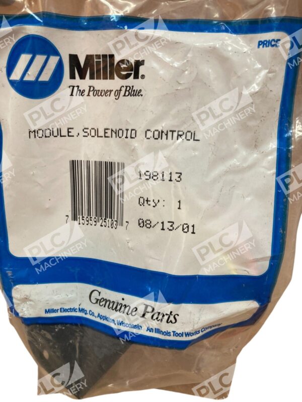 Miller Solenoid Control Module 198113 - Image 2