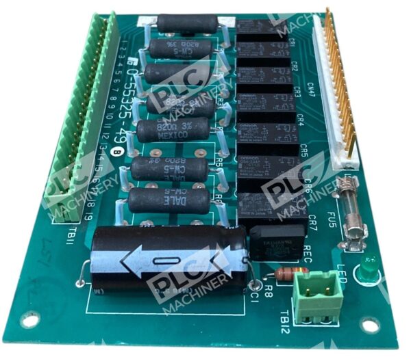 Reliance Electric UW0002103 709860 Drive Relay Circuit Board 708204-14B
