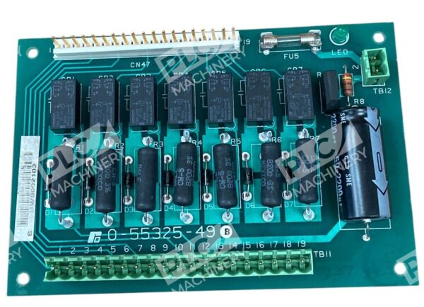 Reliance Electric UW0002103 709860 Drive Relay Circuit Board 708204-14B - Image 3