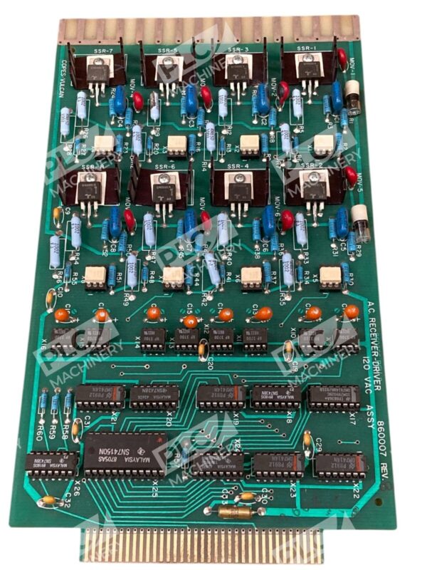 Copes Vulcan 120VAC AC Receiver Driver Assembly 860007 - Image 2