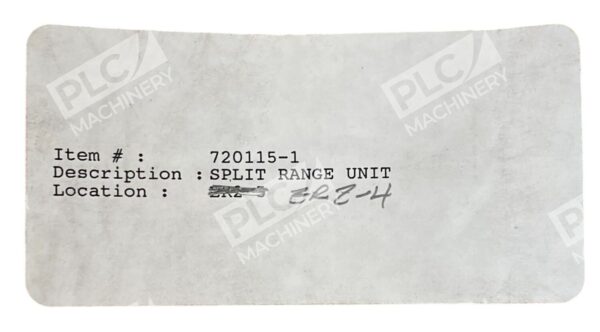 ABB Stal Split Range Unit 720115-1 - Image 2