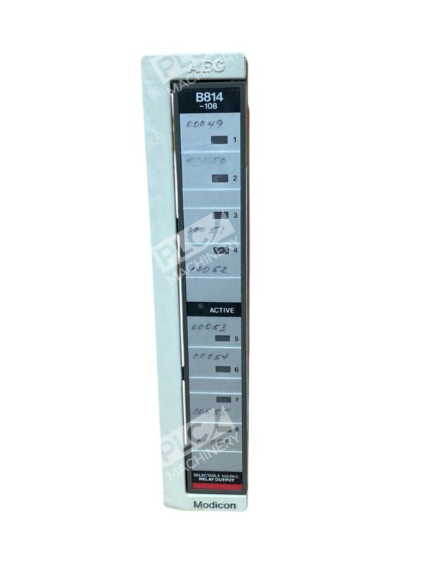 Modicon AEG B814 -108 Selectable N.O./N.C. Relay Output Module AS-B814-108