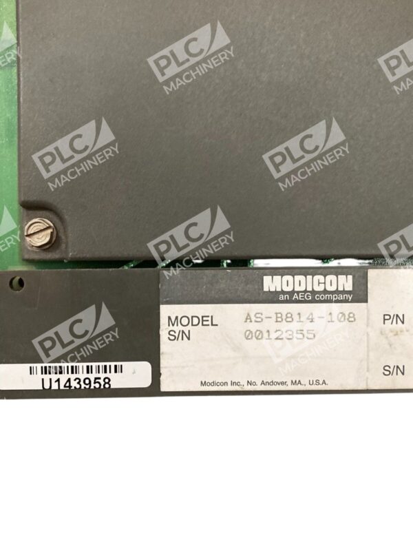 Modicon AEG B814 -108 Selectable N.O./N.C. Relay Output Module AS-B814-108 - Image 5