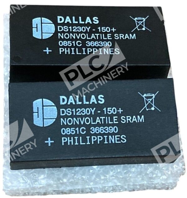 Dallas 0851C 366390 Nonvolatile SRAM DS1230Y-150+ (lot of 2)