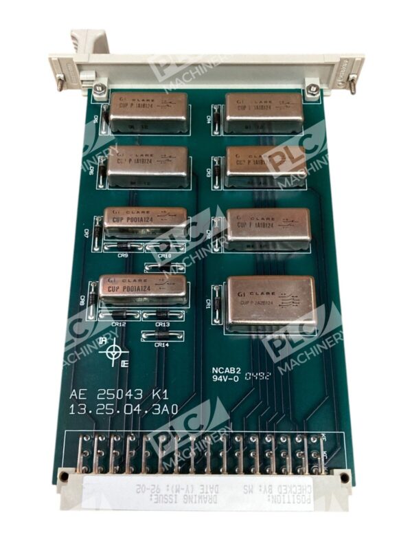 ABB AE 25043 K1 13.25.04.3A0 PCB Relay Circuit Board 265351 - Image 3