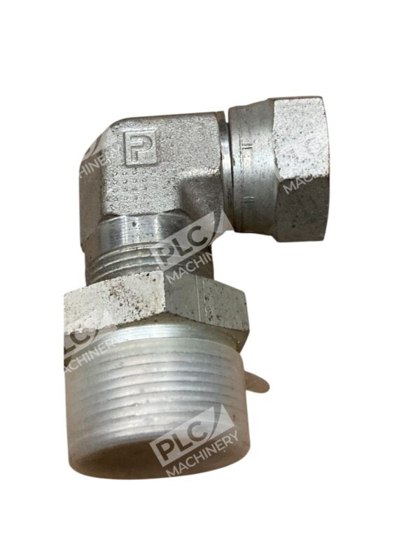 Parker Hydraulic 90° Swivel Elbow Fitting M1011 ORFS High-Pressure - Image 2