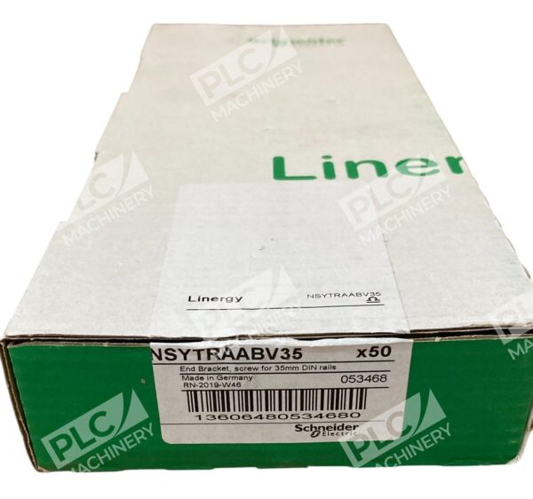 Schneider Electric End Bracket 35mm DIN Rails NSYTRAABV35 (Box of 40)