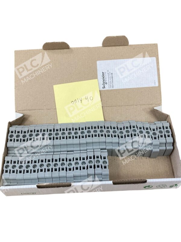Schneider Electric End Bracket 35mm DIN Rails NSYTRAABV35 (Box of 40) - Image 2