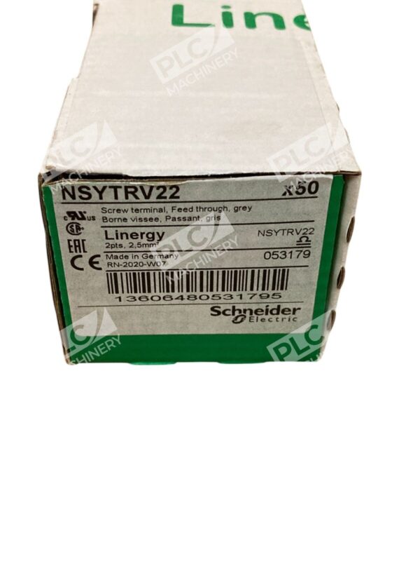 Schneider Electric Screw Terminal Grey Linergy NSYTRV22 (Box of 39) - Image 2