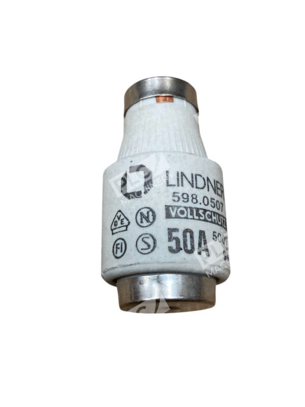 LINDNER 598.0507 50A 500V Vollschutz Diazed PLC Fuse Industrial Circuit Protecti
