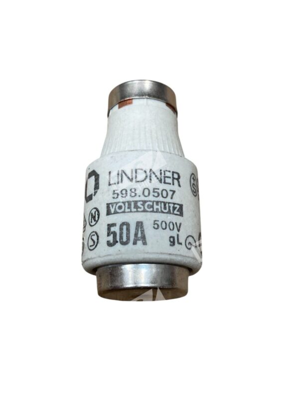 LINDNER 598.0507 50A 500V Vollschutz Diazed PLC Fuse Industrial Circuit Protecti - Image 4