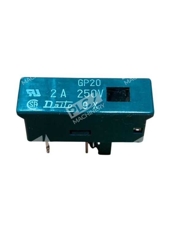 Daito GP20 2A 250V Alarm Fuse Plug-In CNC Control Visual Indicator High Breaking