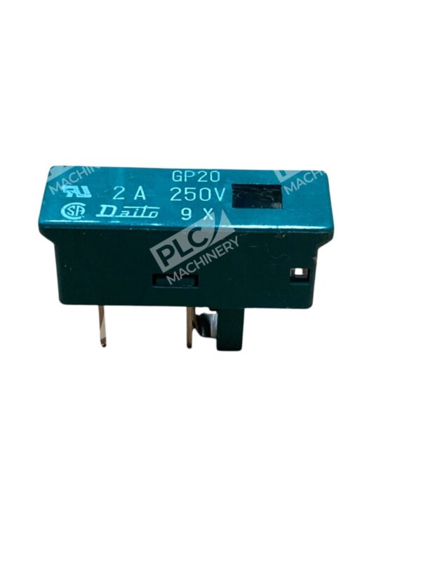 Daito GP20 2A 250V Alarm Fuse Plug-In CNC Control Visual Indicator High Breaking - Image 3