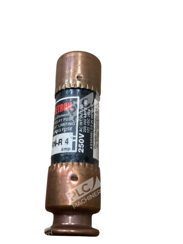 Bussmann FRN-R-4 4A 250V RK5 Dual-Element Time-Delay Current-Limiting Fuse - Image 3