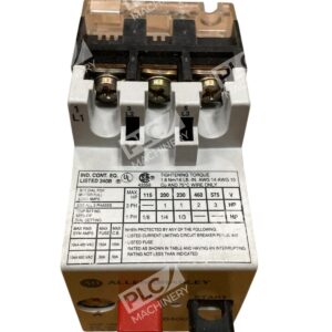 Allen-Bradley 340B Manual Motor Starter Circuit Breaker for 3-Phase & Single-Pha