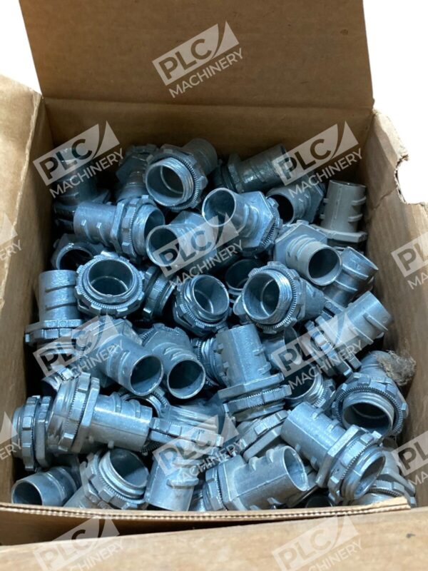 Bridgeport 1/2" Flexible Conduit Connector 520-DC2 (Box of ~100) - Image 7
