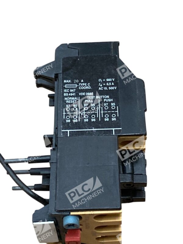 Allen-Bradley 193-BSB 60 B Overload Relay 4-6A Motor Protection UL Listed Made i - Image 5