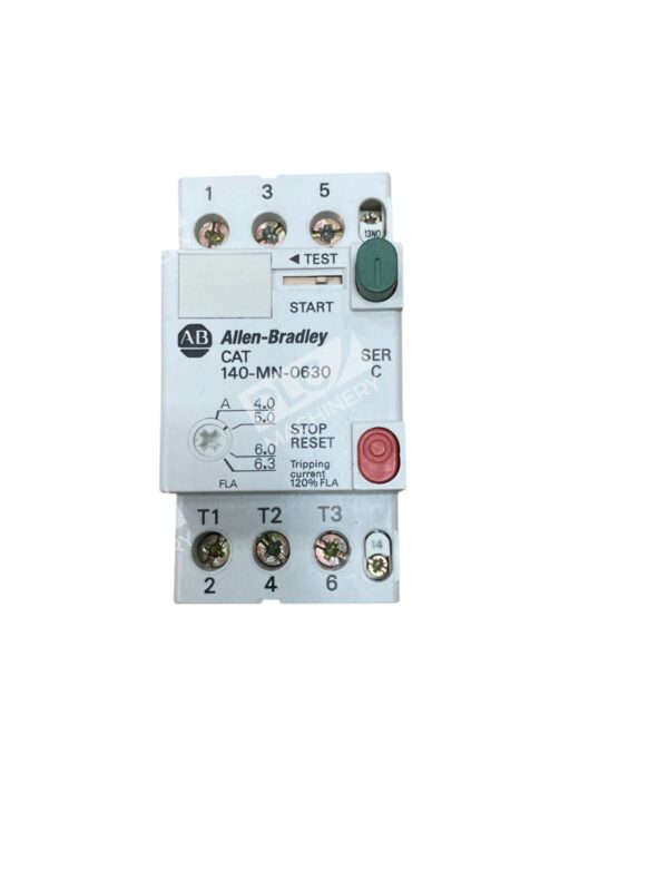 Allen-Bradley 140-MN-0630 Manual Motor Starter 4-6.3A Overload Short Circuit Pro