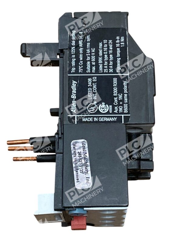 Allen-Bradley 193-TA C16 A Thermal Overload Relay 10-16A Motor Protection Adjust - Image 4