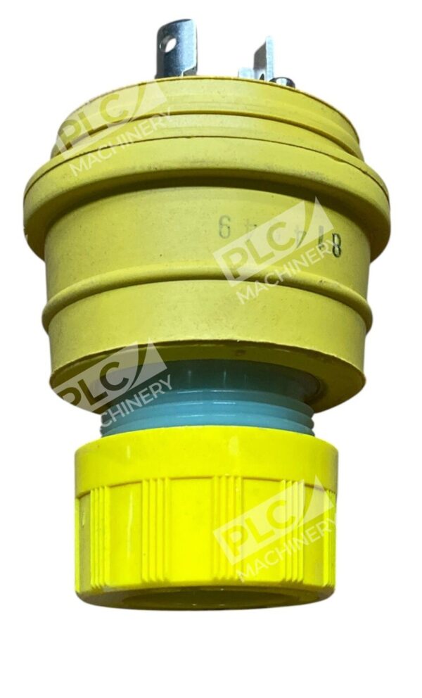 Woodhead Daniel LP 1301470074 Yellow Rubber 30A 250V Plug Watertite 28W48 - Image 6