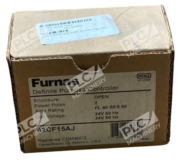 Furnas Open 2 Pole 40A FL Res 50 Definite Purpose Controller 42CF15AJ