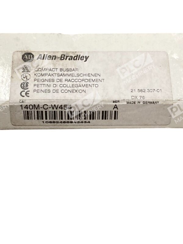 Allen-Bradley 140M-C-W454 Compact Busbar, 3-Phase, 64A, 600VAC, 4x45mm Spacing - Image 3