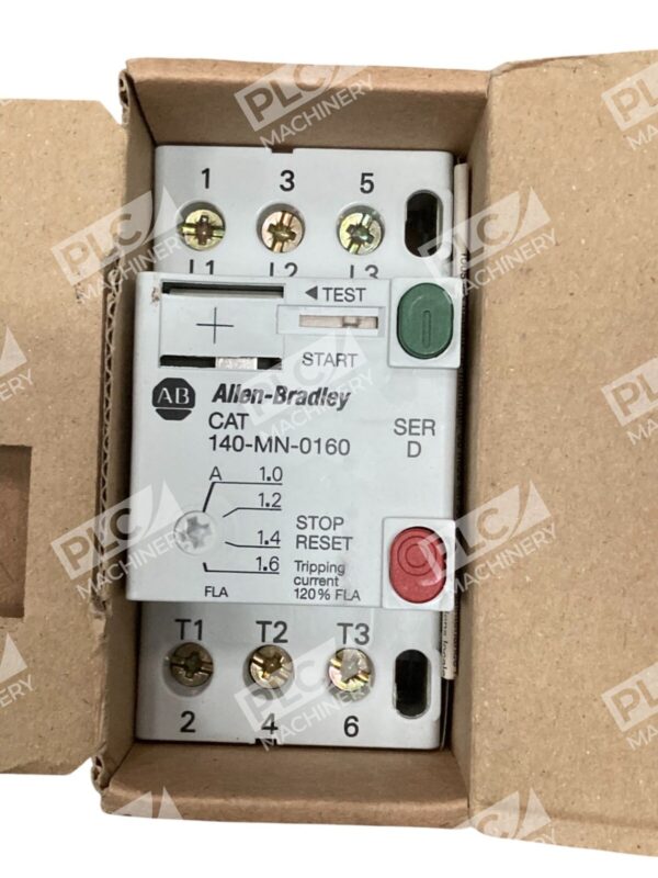 Allen-Bradley 140-MN-0160 Manual Motor Starter Circuit Breaker 1-1.6A