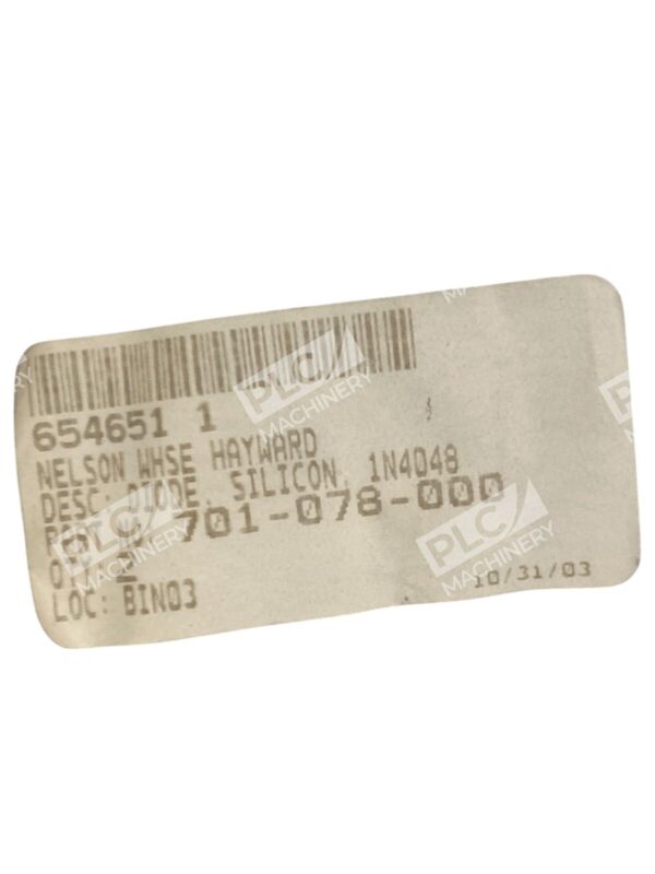 Nelson Stud Welding 1N4048 Silicon Diode 701-708-000 (Bag of 2) - Image 2