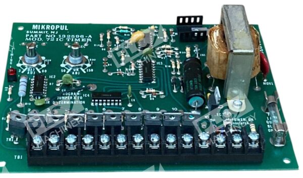 Mikro Pul 721C Model 72IC Timer PC Board 132596-A