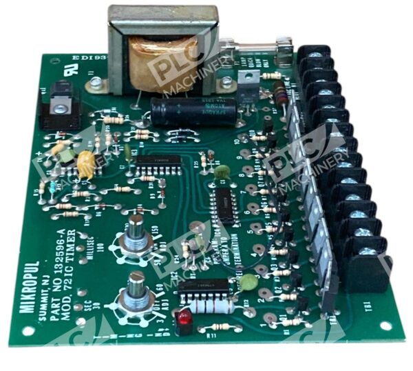 Mikro Pul 721C Model 72IC Timer PC Board 132596-A - Image 2