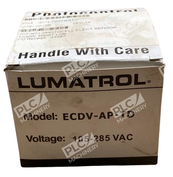 Lumatrol 105-285VAC 1000W Photocontrol Photocell Elect Sensor ECDV-AP-TD - Image 2