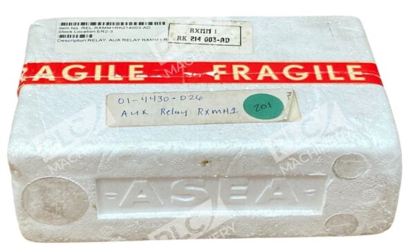 ABB Asea RXMM1 RK214003-AD Auxiliary Relay RXMM 1 RK 214 003-AD