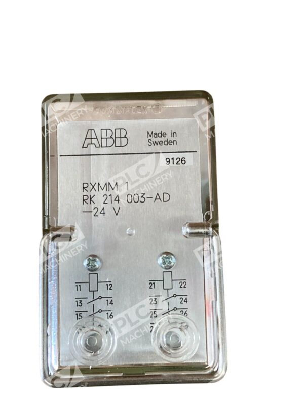 ABB Asea RXMM1 RK214003-AD Auxiliary Relay RXMM 1 RK 214 003-AD - Image 7