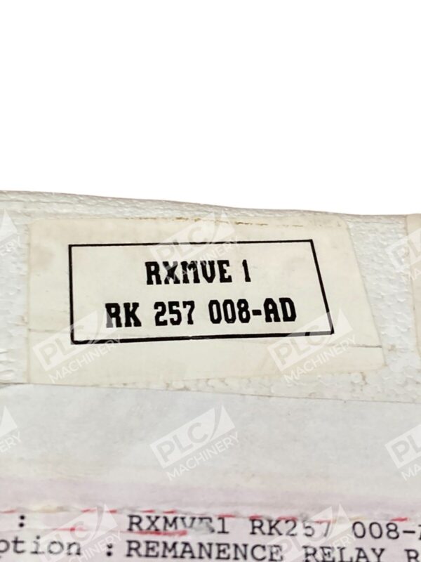 ABB Asea RSMVE1 RK257008-AD Remanence Relay RXMVE 1 RK 257 008-AD - Image 2