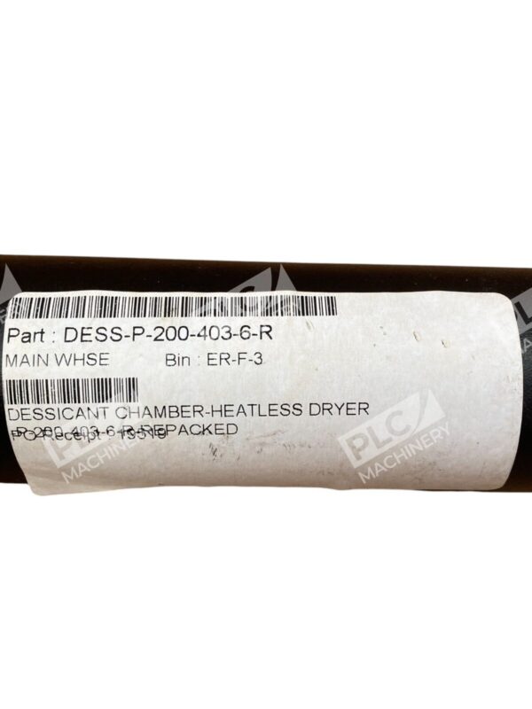 Puregas P2004036 Heatless Dryer Dessicant Chamber P-200-403-6-R - Image 6