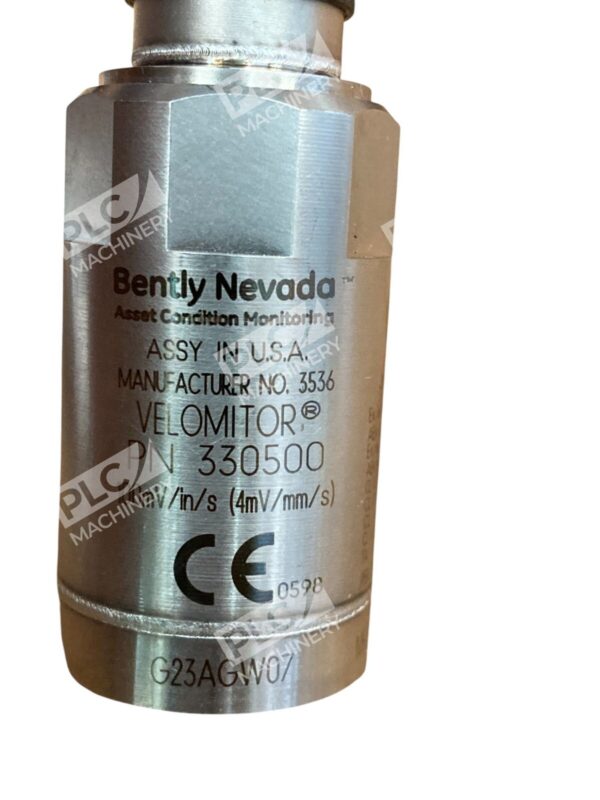 Bently Nevada G23AGW01 330500 100mV/in/s Velometer 330500-01-00 - Image 5
