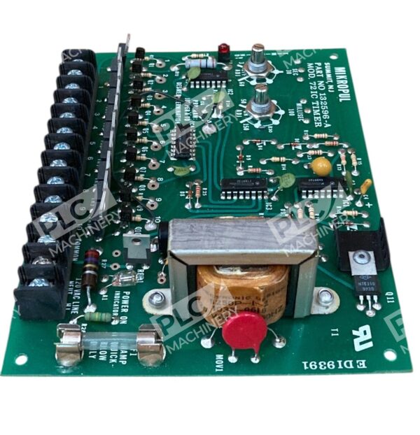 Mikro Pul Model 721C Timer PC Board 132596-A - Image 5