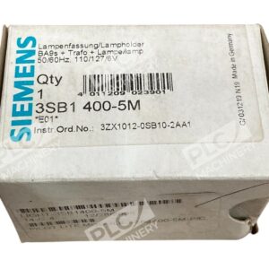 Siemens Pilot Light Lamp Transformer 3SB1 400-5M
