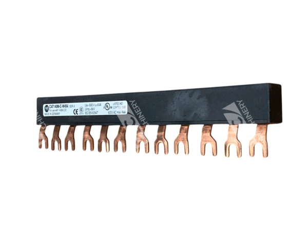Allen-Bradley 140M-C-W454 Compact Busbar, 3-Phase, 64A, 600VAC, 4x45mm Spacing