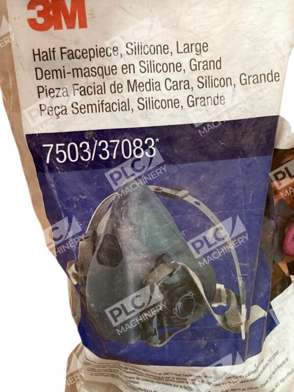3M Half Facepiece Silicone Large 7503/37083 - Image 2