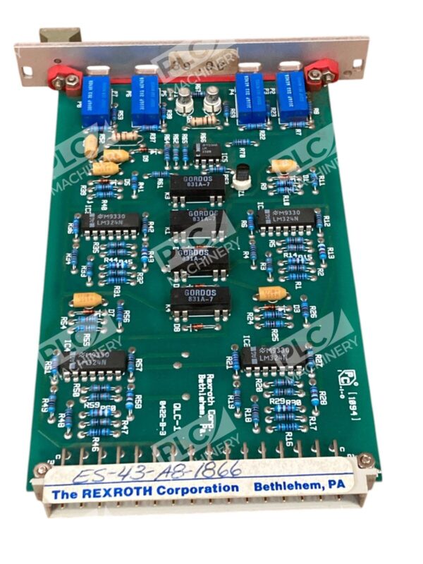 Rexroth Bosch ES-43-A8-1866 Amplifier QLC-1 - Image 3