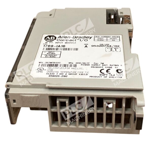 Allen Bradley AB Compact I/O 16Pt Input Module 1769-IA16 /A - Image 2