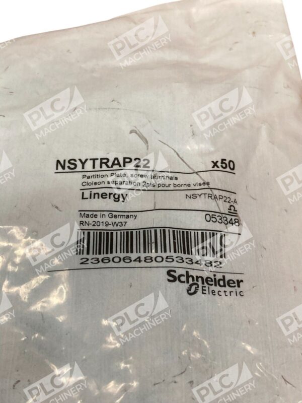 Schneider Electric Linergy Screw Terminal Position Plate NSYTRAP22 (Bag of 50) - Image 2