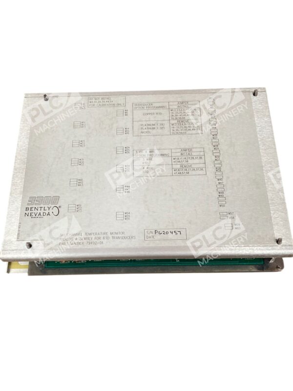 Bently Nevada Schneider 3300 Six Channel Temperature Monitor 79492-01 - Image 6