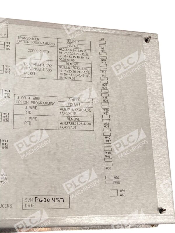 Bently Nevada Schneider 3300 Six Channel Temperature Monitor 79492-01 - Image 9